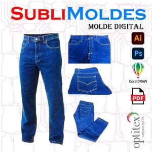 Molde Jeans caballero Dotacion