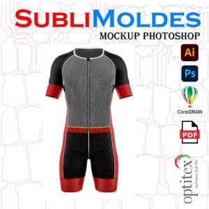 MOCKUP Enterizo Ciclismo Patinaje New Generation