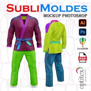 MOCKUP Traje Artes Marciales