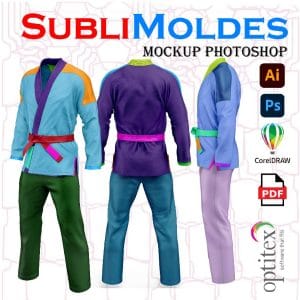 MOCKUP Traje Artes Marciales
