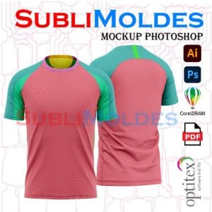 MOCKUP Camiseta Manga Canesu