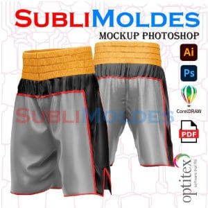 MOCKUP Pantaloneta Boxeo