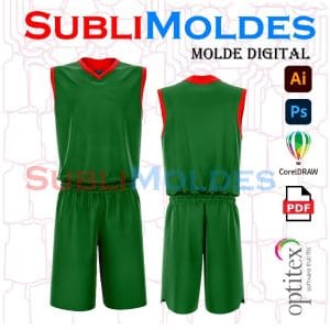 Molde Conjunto Basketball