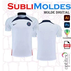 Molde Camiseta De Entrenamiento PSG 2022/2023