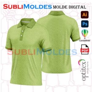 Molde Camiseta Polo