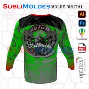 Molde Jersey Motocross