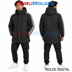 Simple Hooded Parka Sewing Pattern