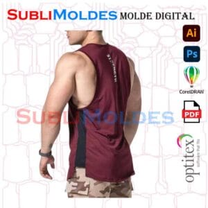 Molde Musculosa Gym Sport RK