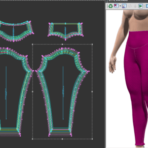 Molde Lycra Leggins Control Abdomen
