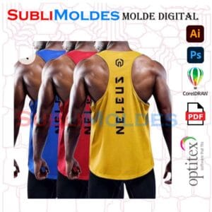 Molde Musculosa Gym