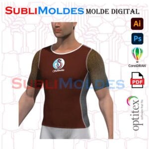 Molde Jersey Ciclismo Sin Cierre