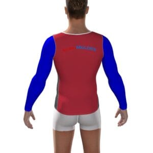 Molde Jersey Ciclismo Sin Cierre Manga Larga CLC47