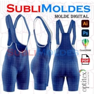 Molde Lycra Profesional Ciclismo Tirantes 2025