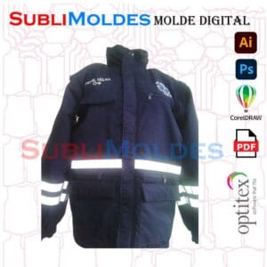 Molde Chaqueta Paramedico