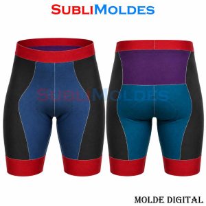 Patrones Digitales 1 Molde-Lycra-Ciclismo-Cullote-#1-CLC8