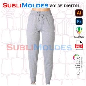 Molde Jogger Dama PACK 8 tallas