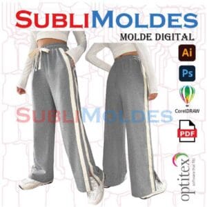 Molde Pants Bota Campana