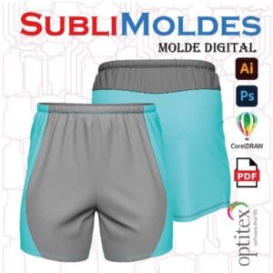 Molde Short Running Costado Onda