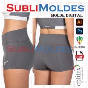 Molde Short Lycra Fit Teen