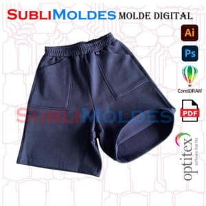 Molde Bermuda Oversize