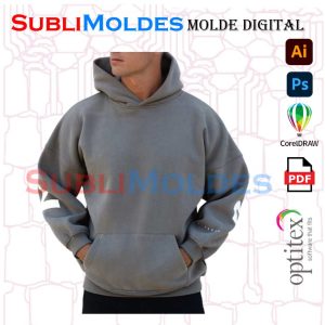 Sewing Pattern Hoddie StreetWear Sweatshirt