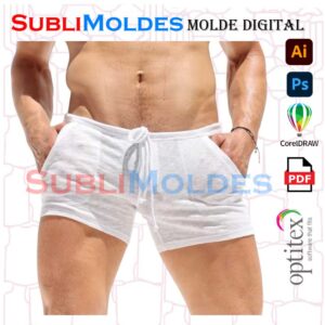Molde Boxer Short Algodon