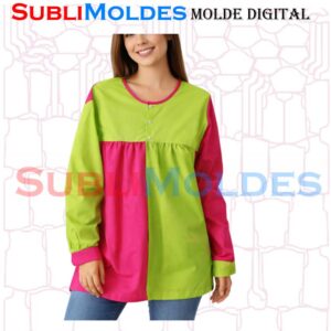 Sewing Pattern Bifolor Blosson for Teachers and Animators