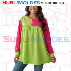 Sewing Pattern Bifolor Blosson for Teachers and Animators