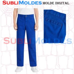 Sewing Pattern Collegial Pants - Design with Lateral Pocket