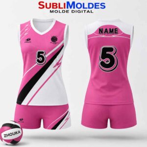 Molde Conjunto Volleyball Dama #1