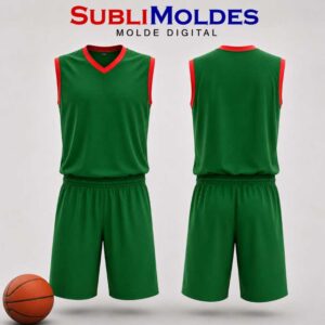 Molde Conjunto Basketball BSKT15