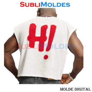 Molde Camiseta Oversize Boxy Fit CAM183