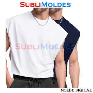 Molde Camiseta Oversize Boxy Fit CAM183