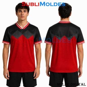 Patrones Digitales 3 Molde Camiseta Deportiva 2026 CAM160H