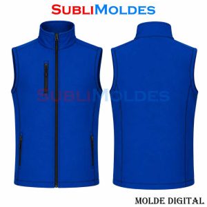 Molde Chaqueta Sin Mangas