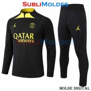 Patrones Digitales 1 Molde Conjunto Deportivo de Fútbol PSG