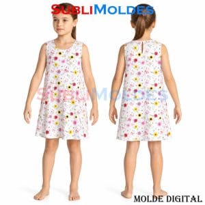 Girls' A-Line Tunic Sewing Pattern