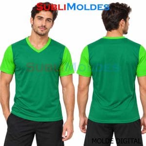 Basic V-Neck T-Shirt Sewing Pattern
