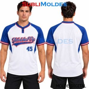 Raglan Placket Sports T-Shirt Sewing Pattern