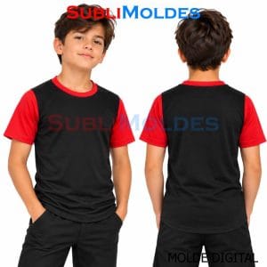 Patrones Digitales 6 Yoke Sleeve V-Neck T-Shirt Sewing Pattern