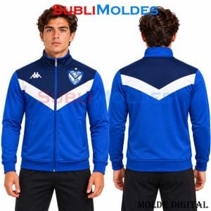 Patrones Digitales 1 High Collar Cut Panel Sports Jacket Sewing Pattern