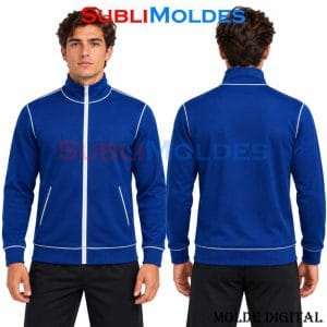 Patrones Digitales 3 High Collar Sports Jacket Sewing Pattern