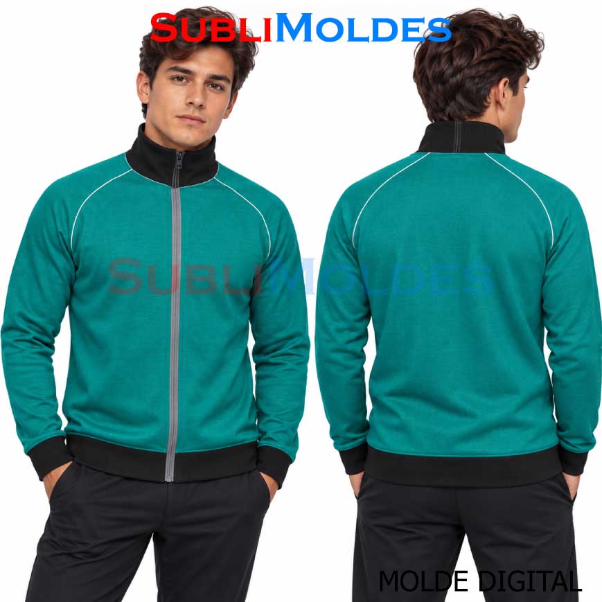 Molde Campera Raglan