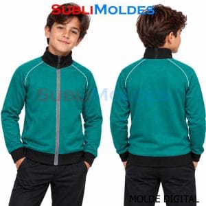 Patrones Digitales 8 Raglan Jacket Sewing Pattern