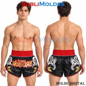 Patrones Digitales 1 Muay Thai Shorts Sewing Pattern