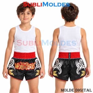 Patrones Digitales 2 Muay Thai Shorts Sewing Pattern