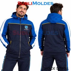 Molde Sudadera Capucha Cortes