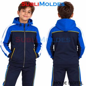 Hooded Panel Sweatshirt Sewing Pattern