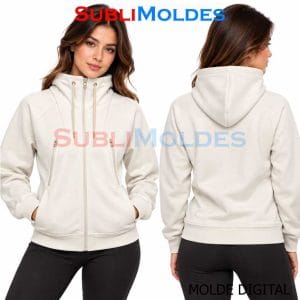 Patrones Digitales 3 Pullover Hoodie Sewing Pattern