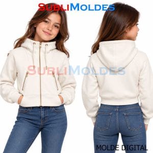 Patrones Digitales 7 Pullover Hoodie Sewing Pattern